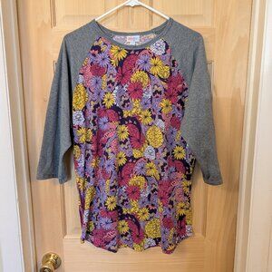 LuLaRoe Floral Top